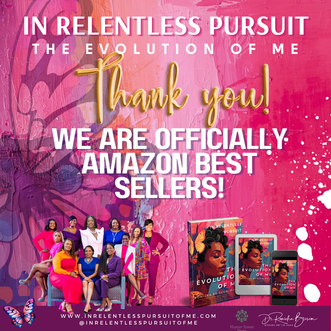 Amazon Best Seller: In Relentless Pursuit: The Evolution of Me (Hardcover Preorder)