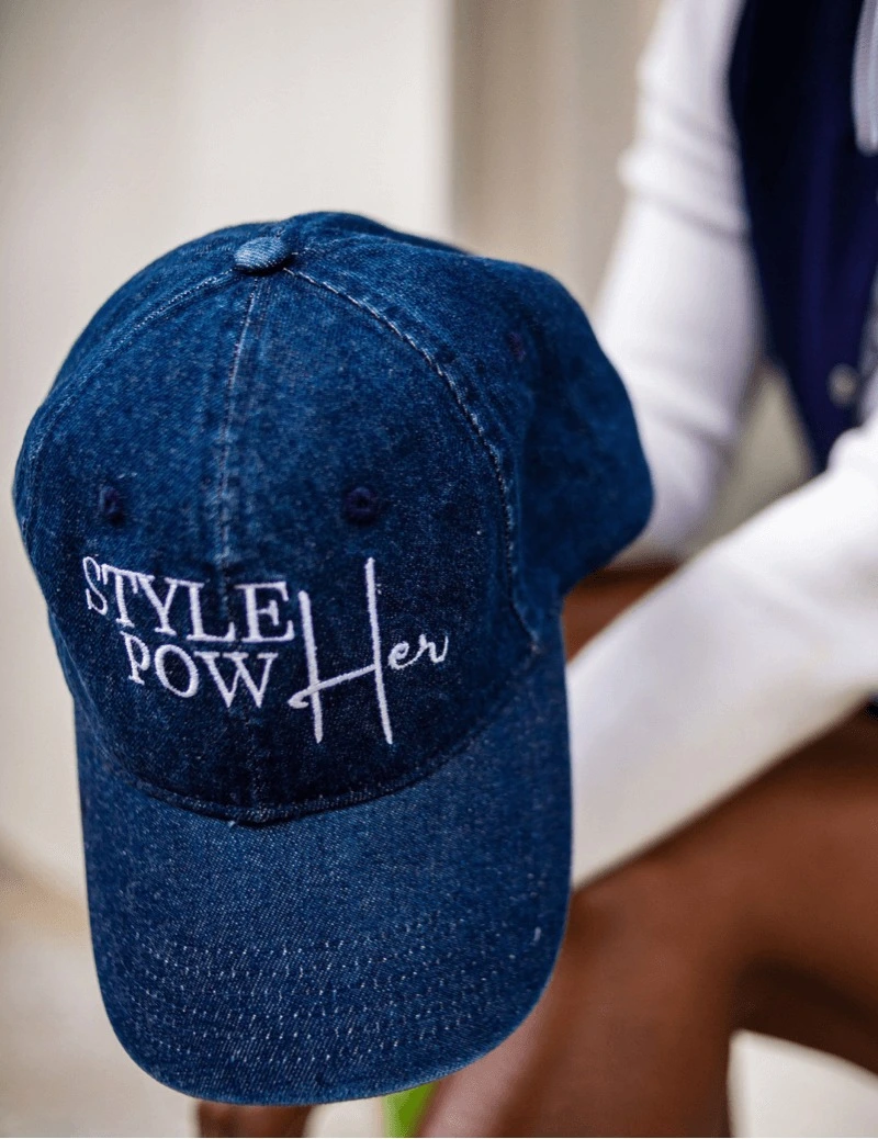 Style PowHer Denim Cap